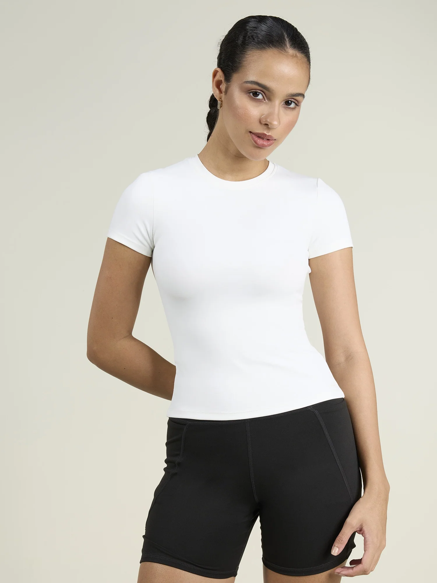 White Sculpt Core Top - Image 5
