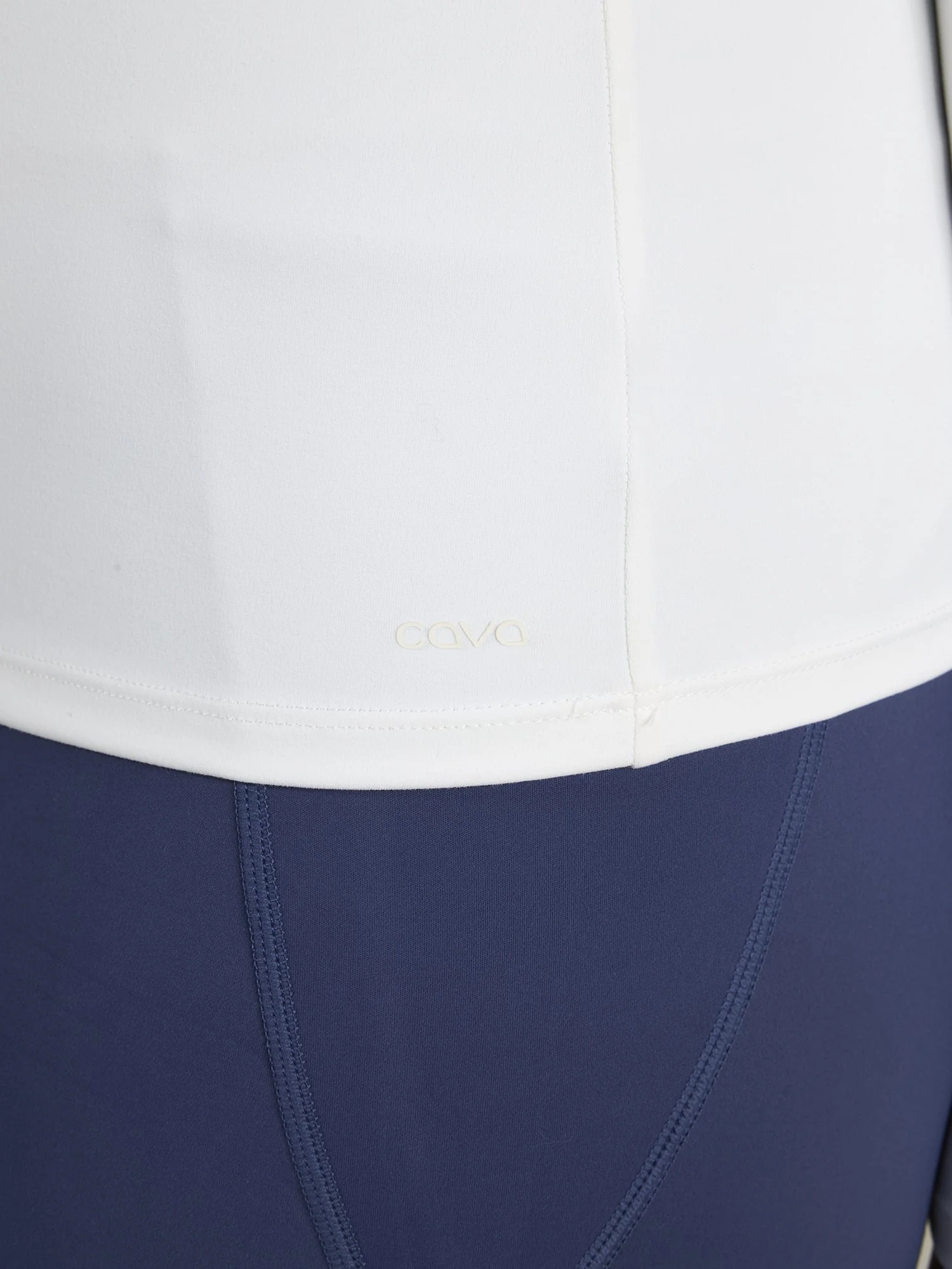 White Sculpt Scoop Top - Image 7