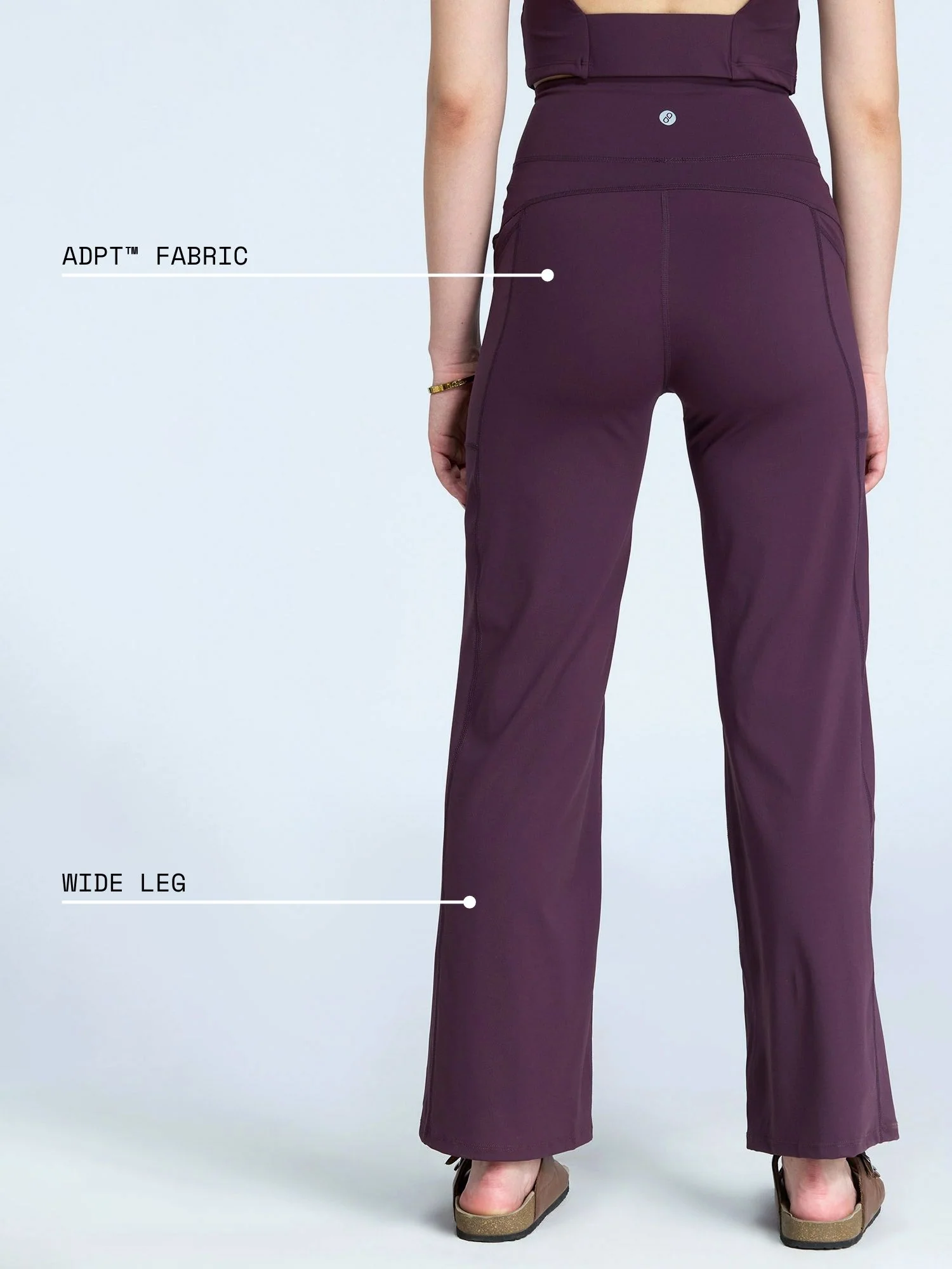 Wine Adaptive Track Pants - Image 4