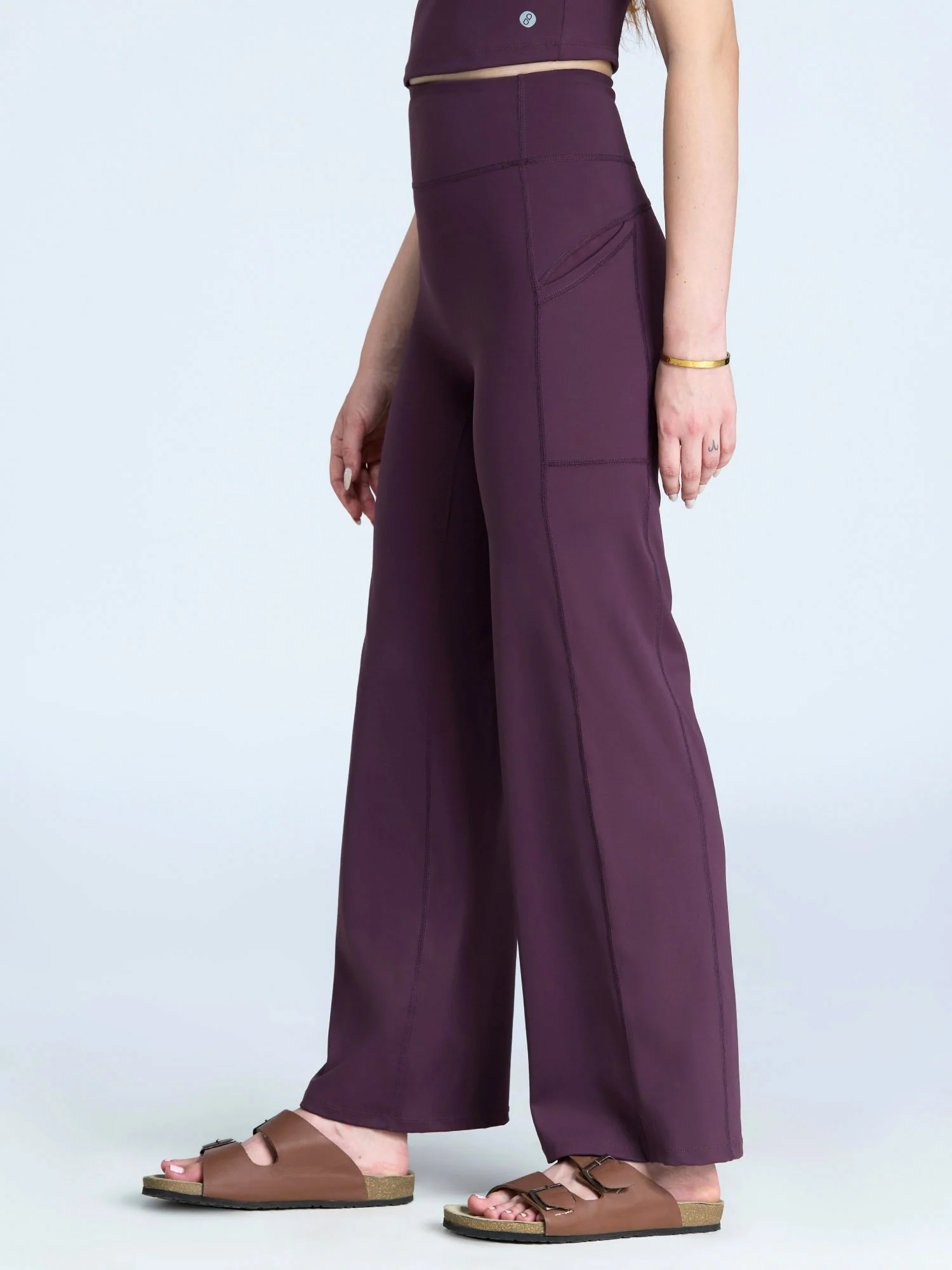 Wine Adaptive Track Pants - Image 5