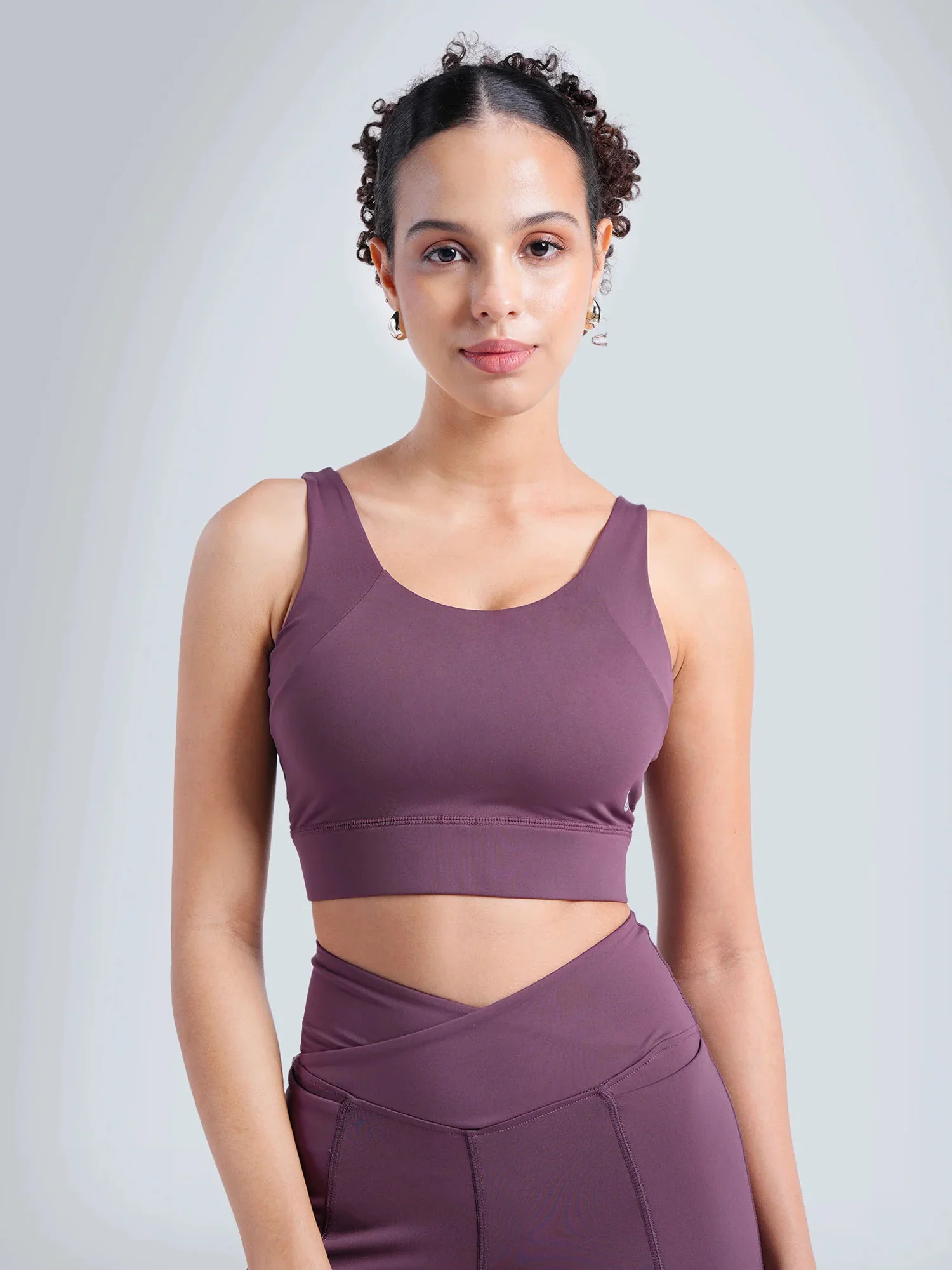 Wine High Impact Sports Bra - Image 5