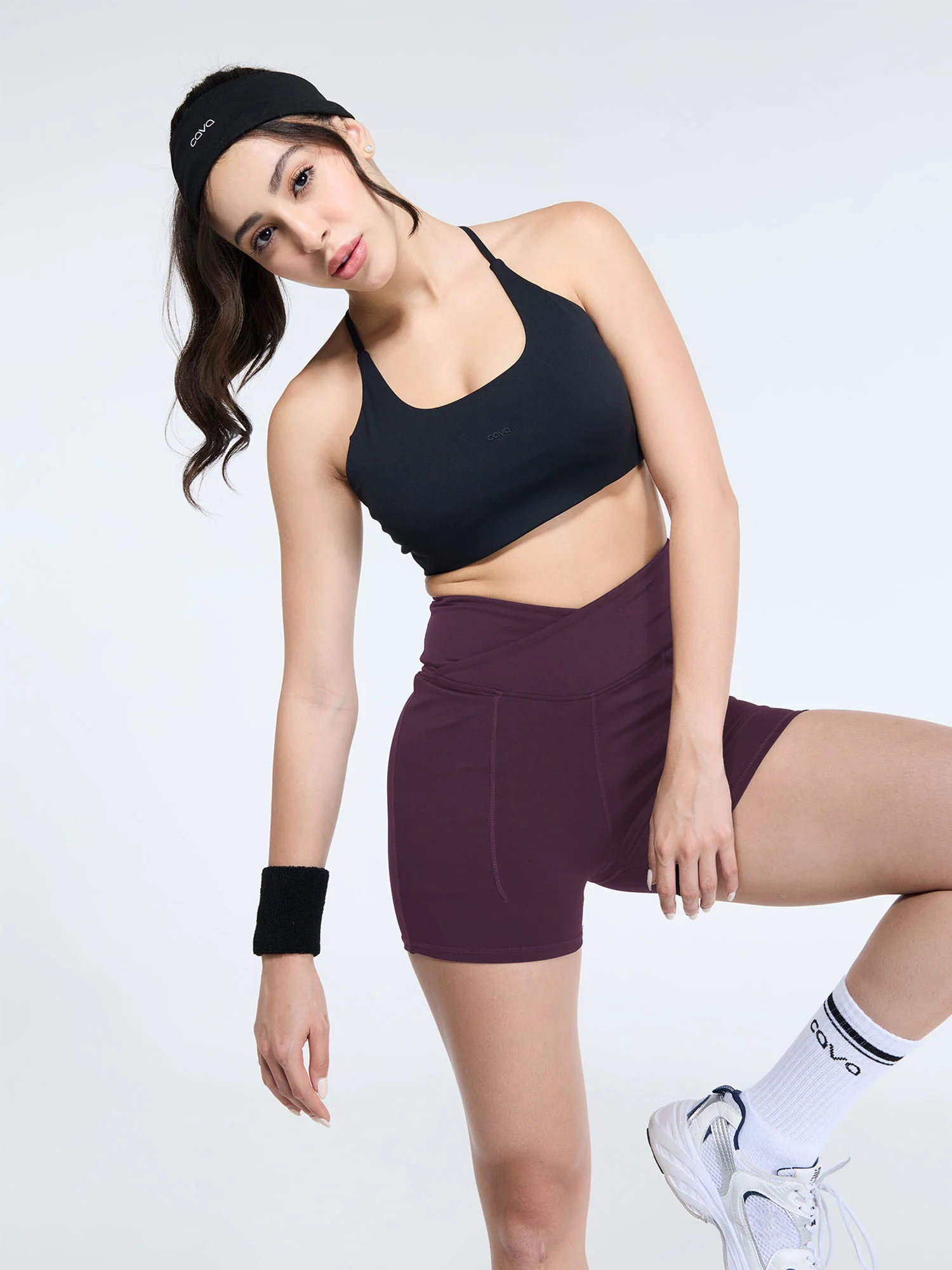 Wine Hourglass Booty Shorts - Image 2