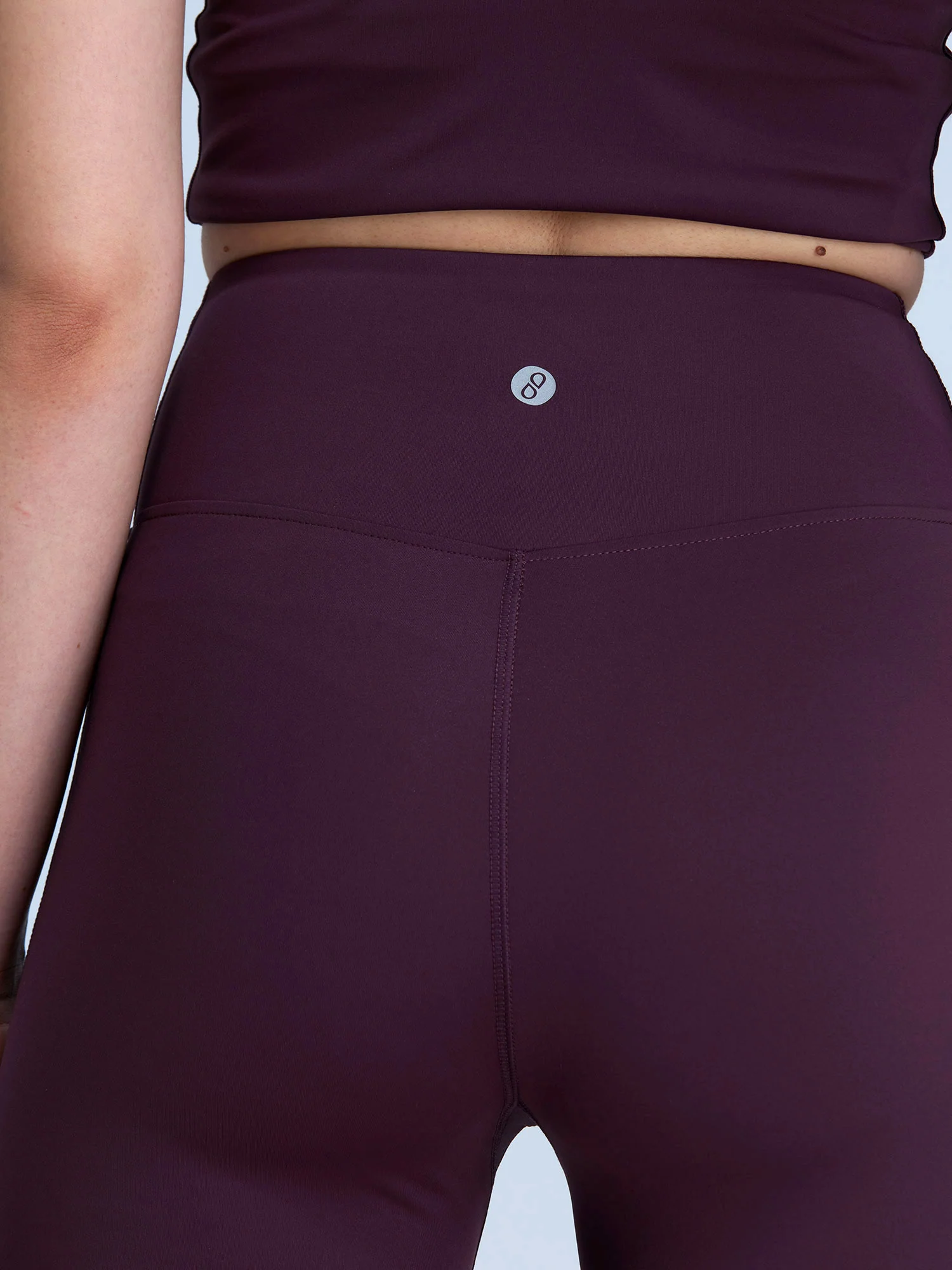 Wine Petite Hourglass Flared Leggings - Image 9