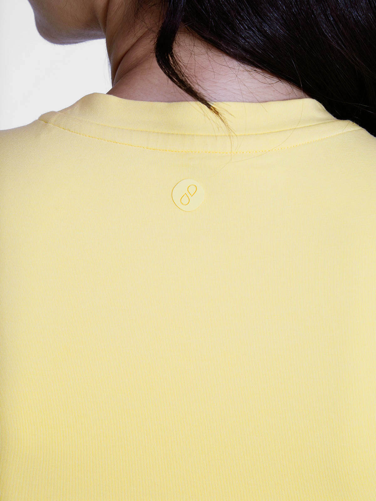 Yellow Cotton Baby Tee - Image 6